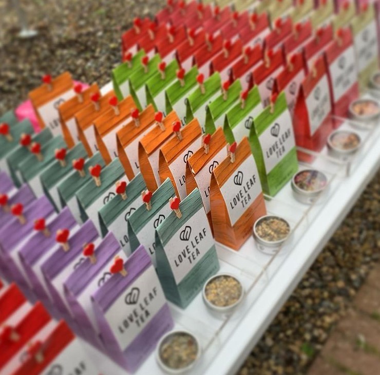 Packets of Love Leaf Tea