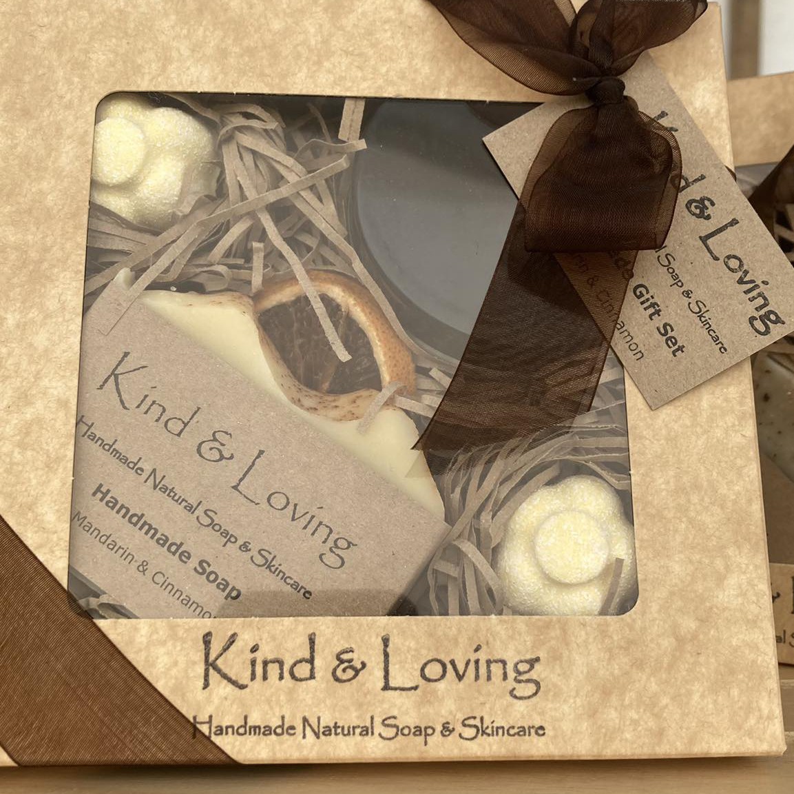 A box of soaps