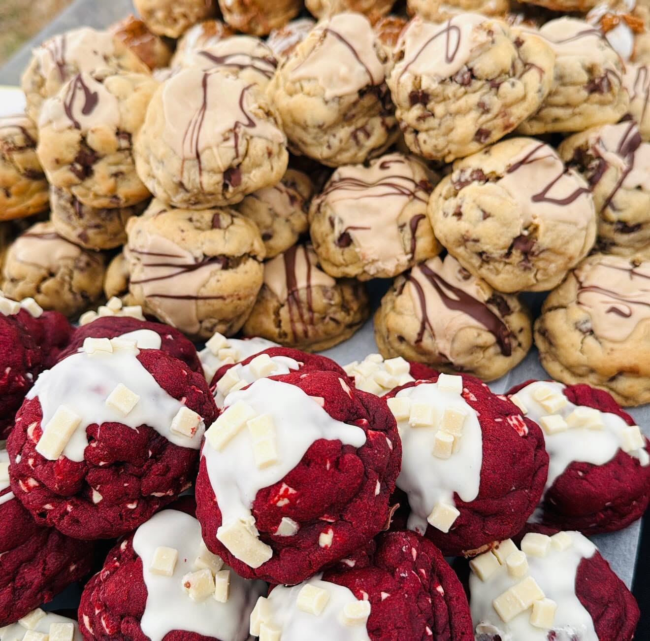 Flavoured loaded cookies