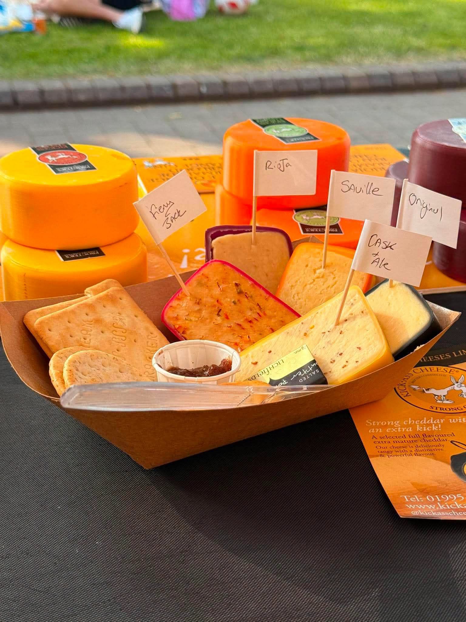 handmade cheddars